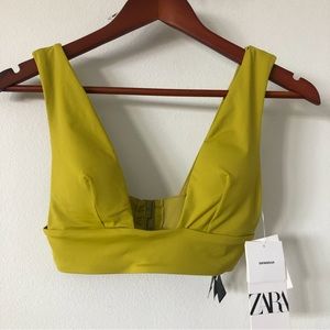Zara Swim Top Sz S
